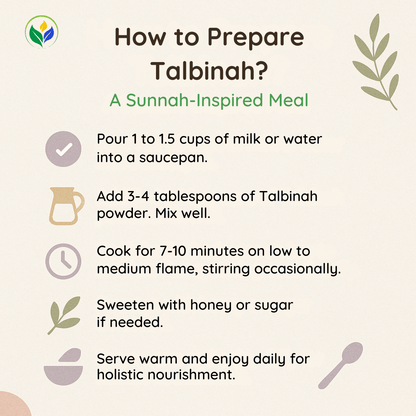Talbinah – Gentle Weight Gain the Sunnah Way